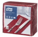 Tork Soft Dinnerservitten Bordeaux