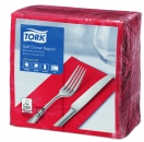 Tork Soft Dinnerservitten Rot